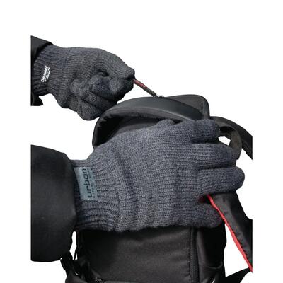 Thinsulate gevoerde winterhandschoenen (houtskool)