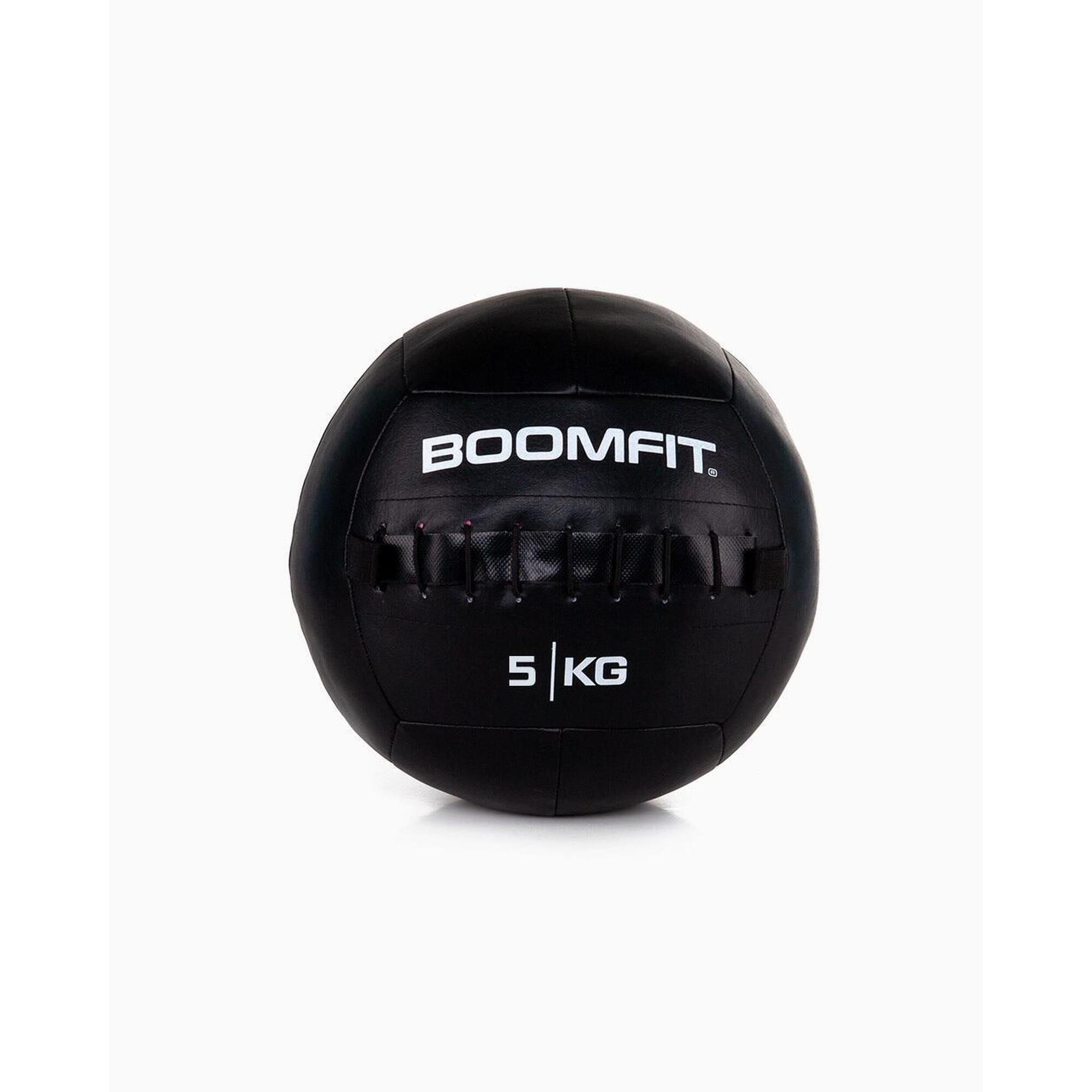 Boomfit - Wall Ball 5kg - Boomfit - Slam Ball - Noir - Taille Unique - Decathlon