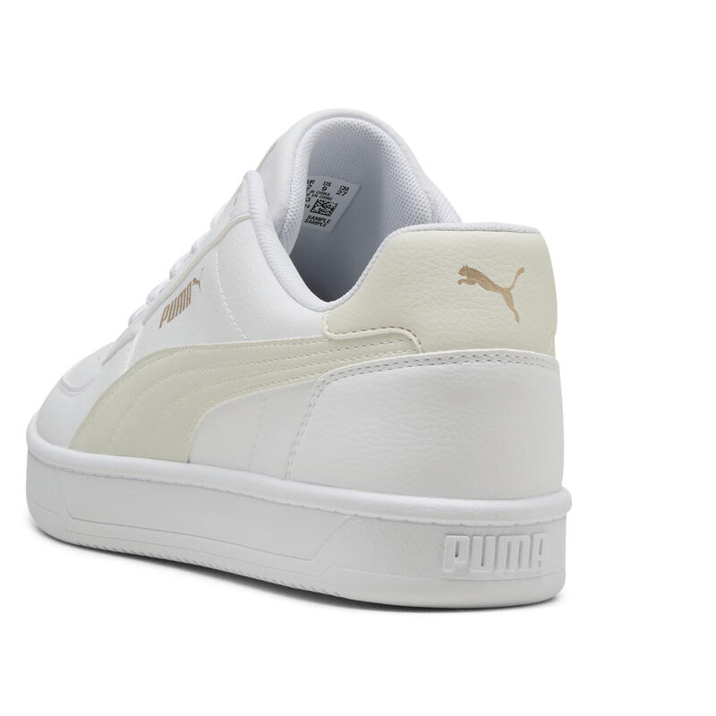 Sapatilhas adulto caminhada Caven 2.0 PUMA White Vapor Gray Gold