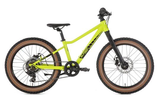VTT pour enfants SuperSuper Xplore - 20 pouces - 7 vitesses - Jaune/Vert