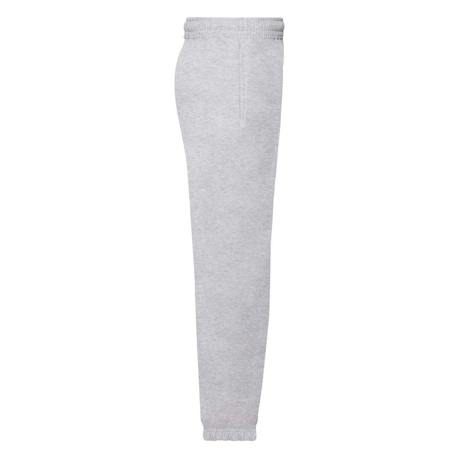 Pantaloni Da Jogging Orlo Elasticizzato Bambini Fruit Of The Loom Classic Grigio 3/3