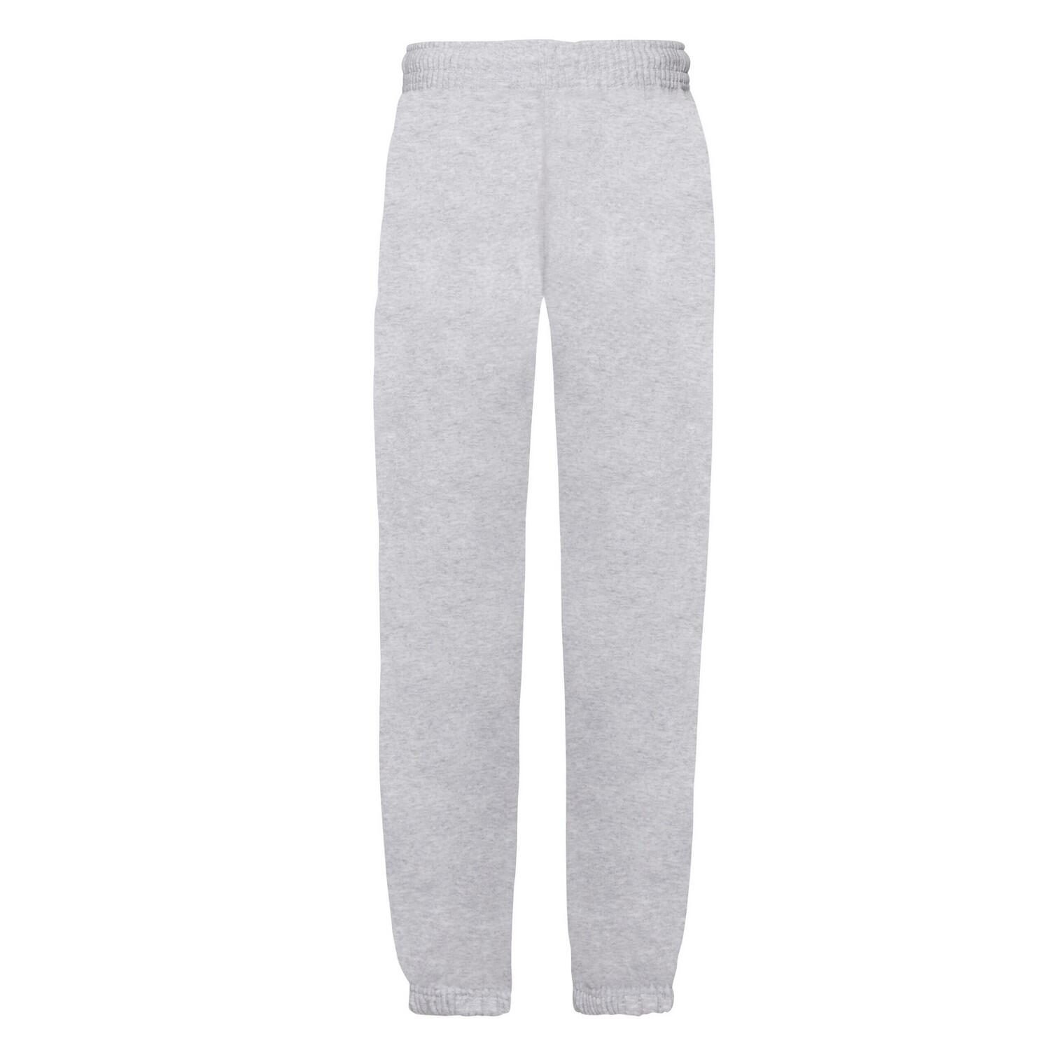 Pantaloni Da Jogging Orlo Elasticizzato Bambini Fruit Of The Loom Classic Grigio 2/3