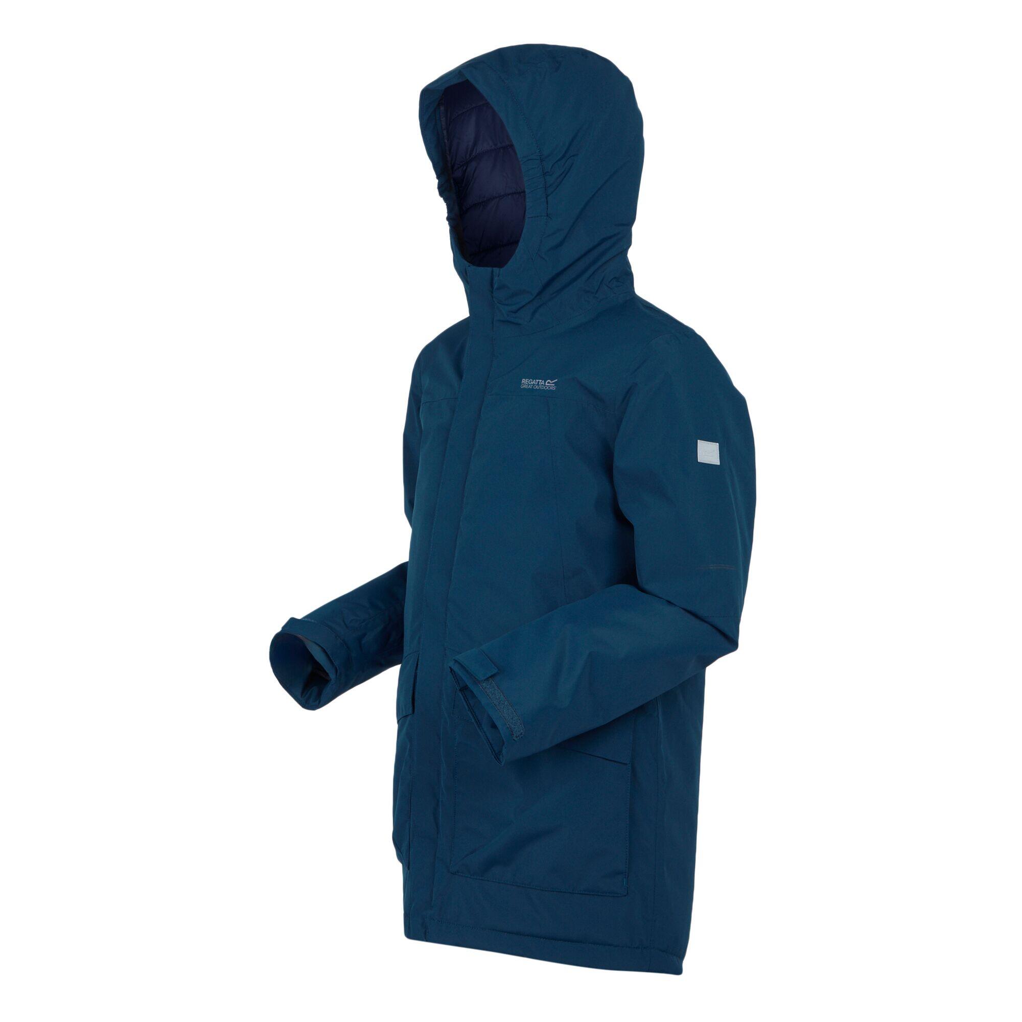 Childrens/Kids Farbank Ski Jacket (Moonlight Denim) 3/4