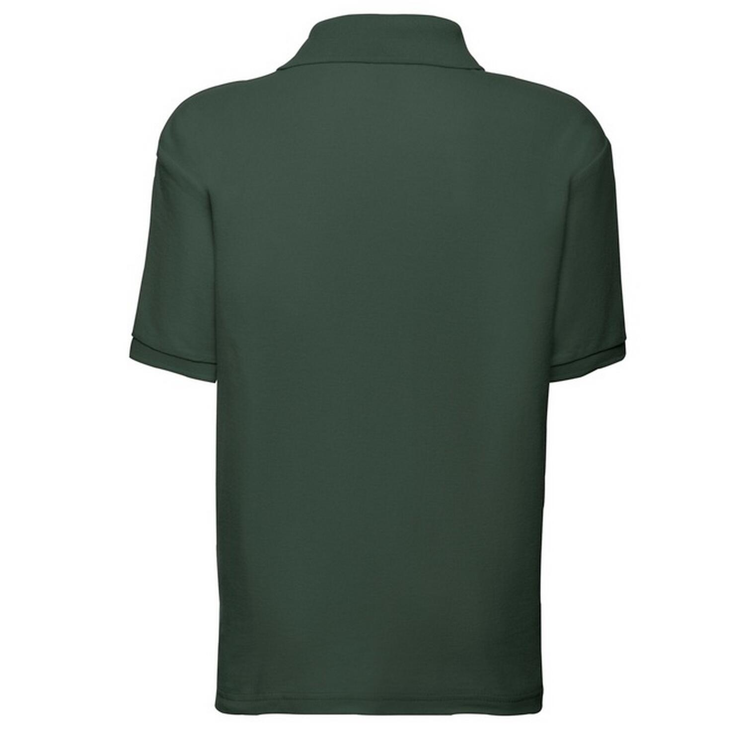 Polo Enfant (Vert Bouteille) 2/3