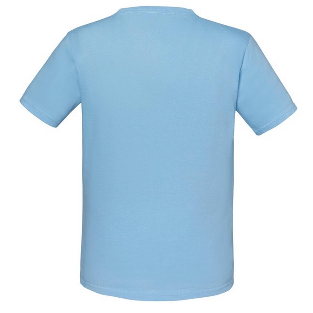 Camiseta Iconic 150 Lisos para Niños/Niñas Azul Cielo 2/3