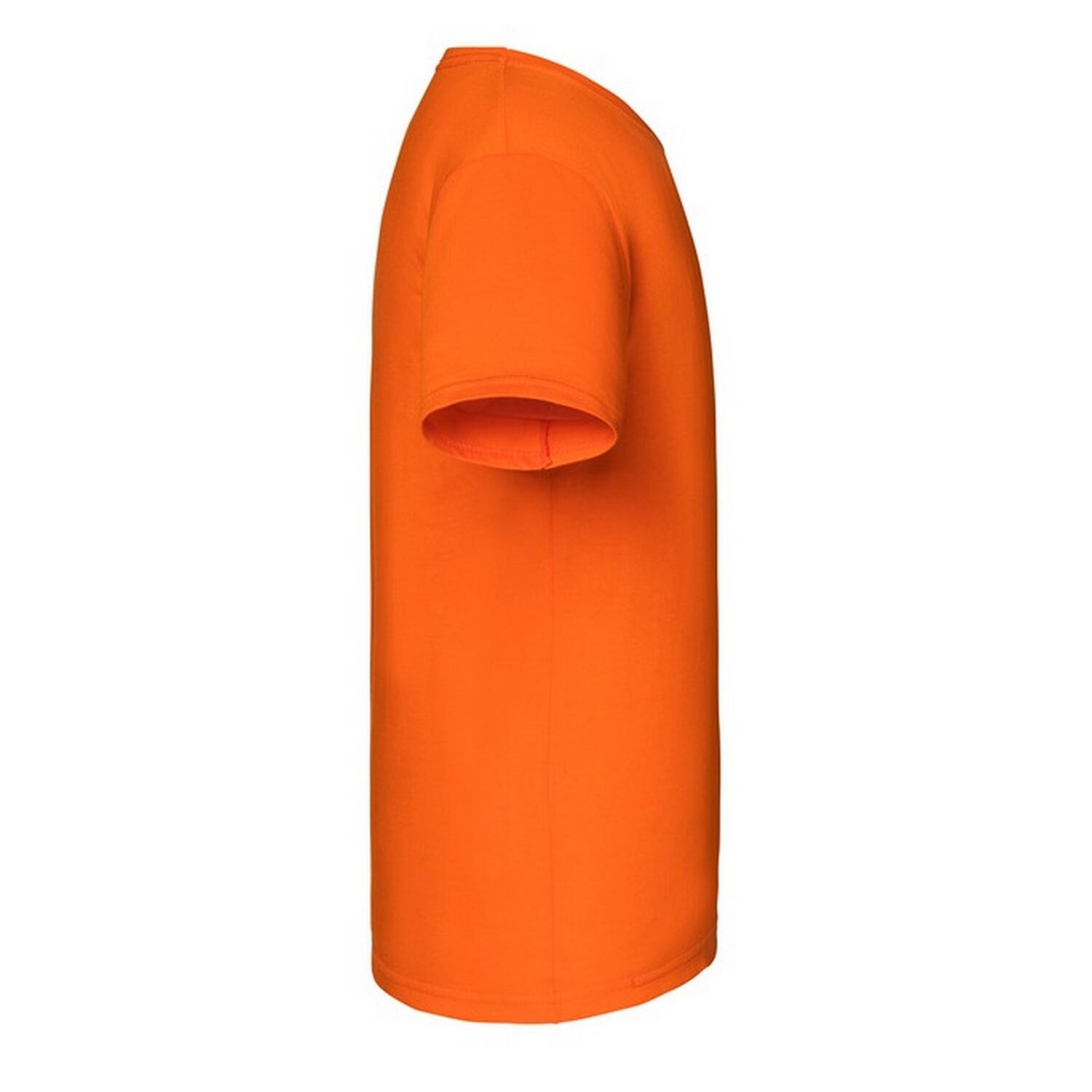 Camiseta Iconic 150 Lisos para Niños/Niñas Naranja 3/3