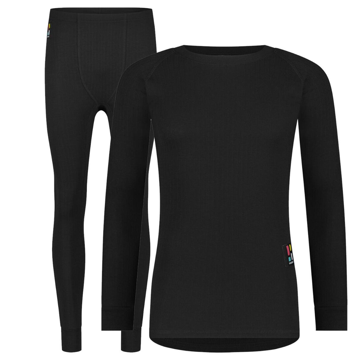 POEDERBAAS Skiunterwäsche set Pro Herren – Thermoshirt + Leggings
