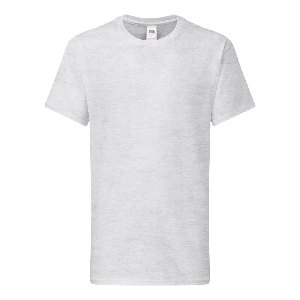 Childrens/Kids Iconic 195 Heather TShirt (Grey)