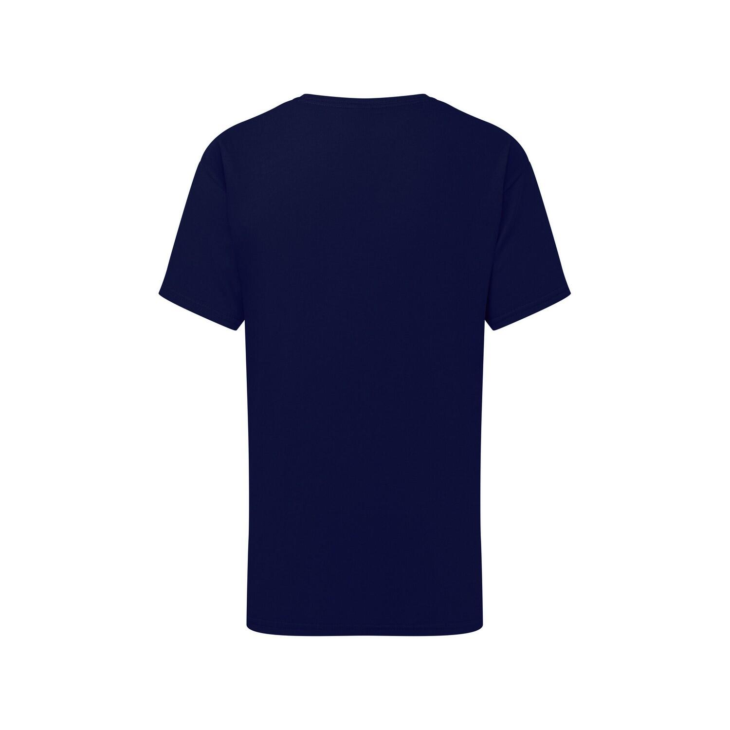 Maglietta Semplice Bambini Fruit Of The Loom Blu Scuro 2/3