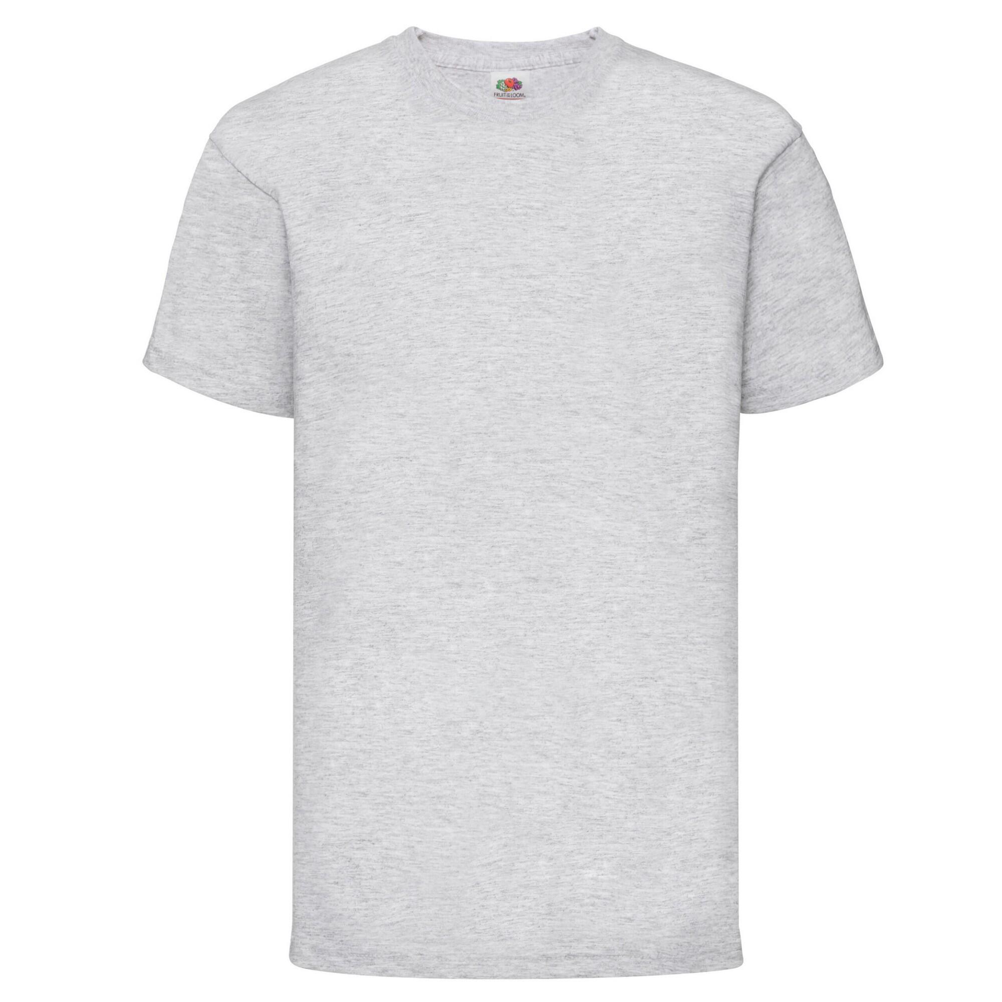 Childrens/Kids Valueweight Heather TShirt (Heather Grey) 1/2