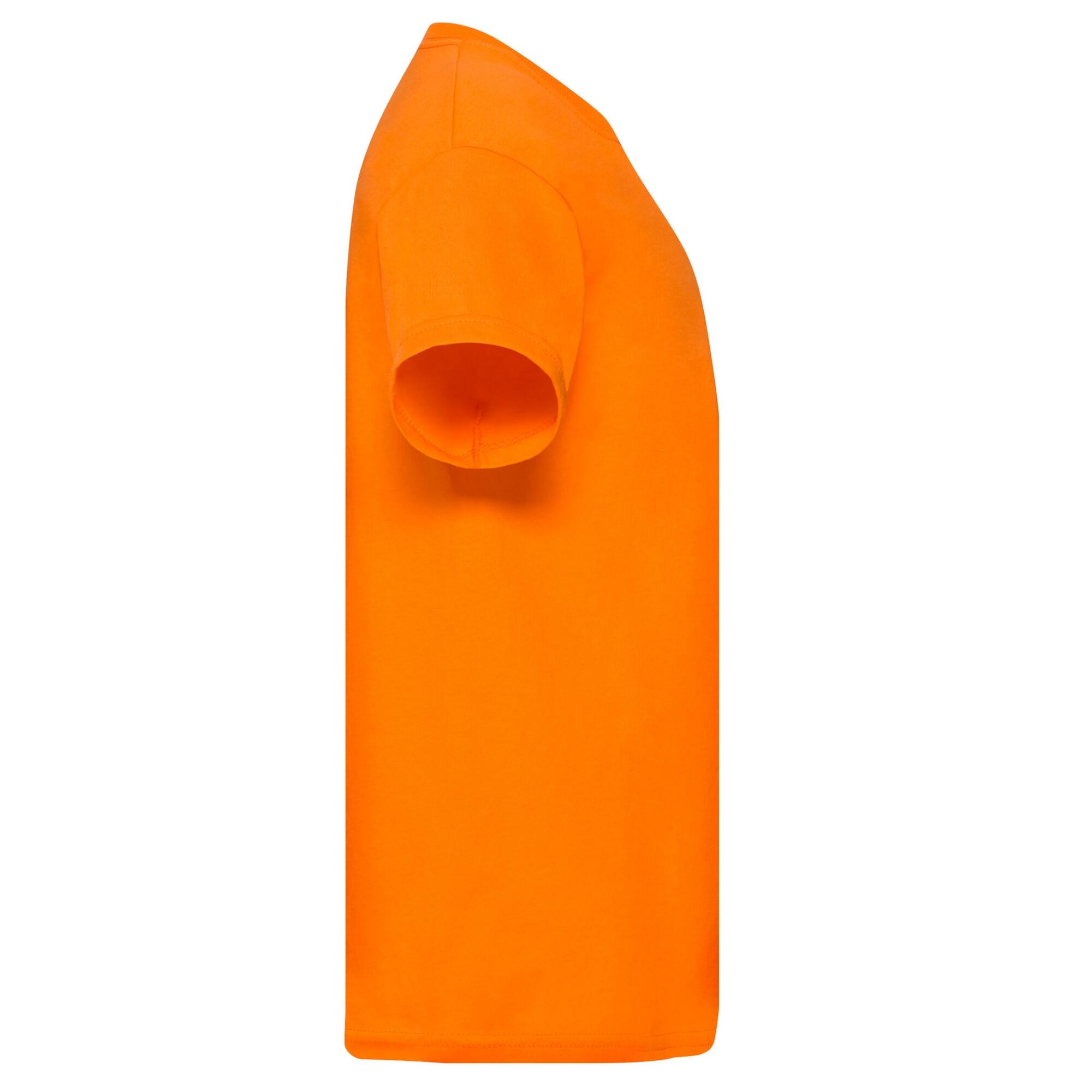 Maglietta Bambini Fruit Of The Loom Original Arancio 3/3