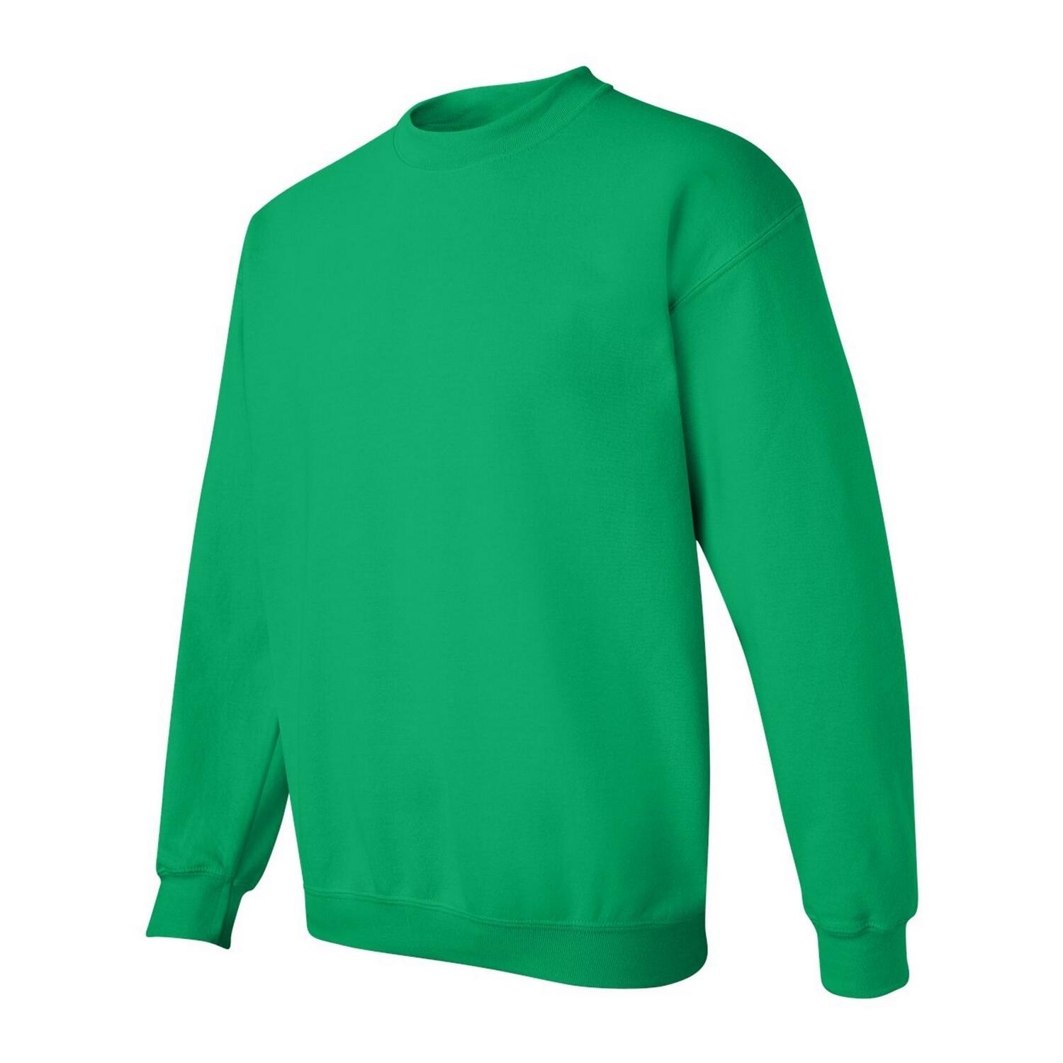 Felpa Girocollo Adulto Unisex Gildan Verde Irlanda 3/3