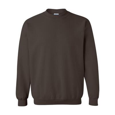 Felpa Girocollo Adulto Unisex Gildan Marrone