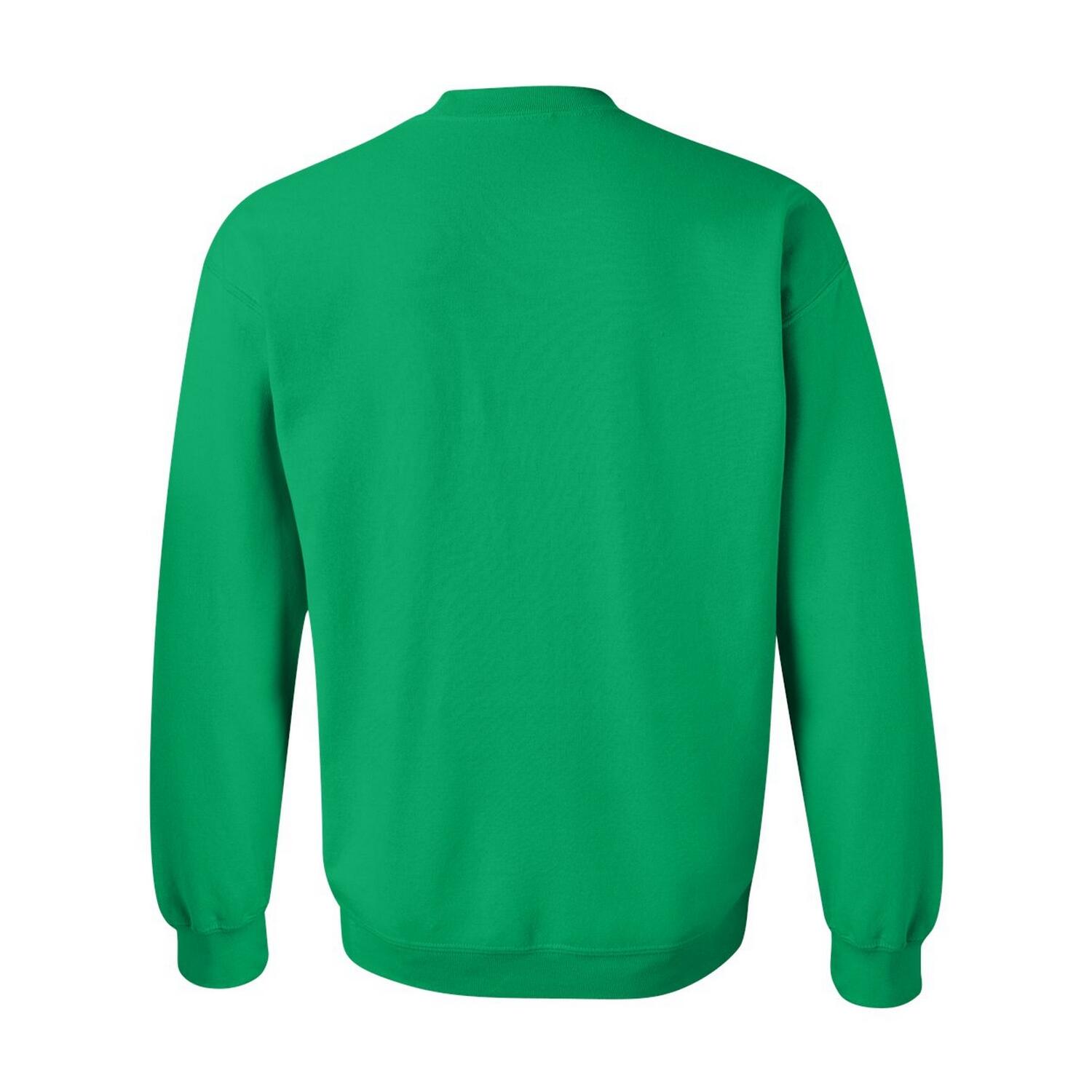 Felpa Girocollo Adulto Unisex Gildan Verde Irlanda 2/3