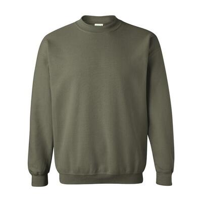 Felpa Girocollo Adulto Unisex Gildan Marrone
