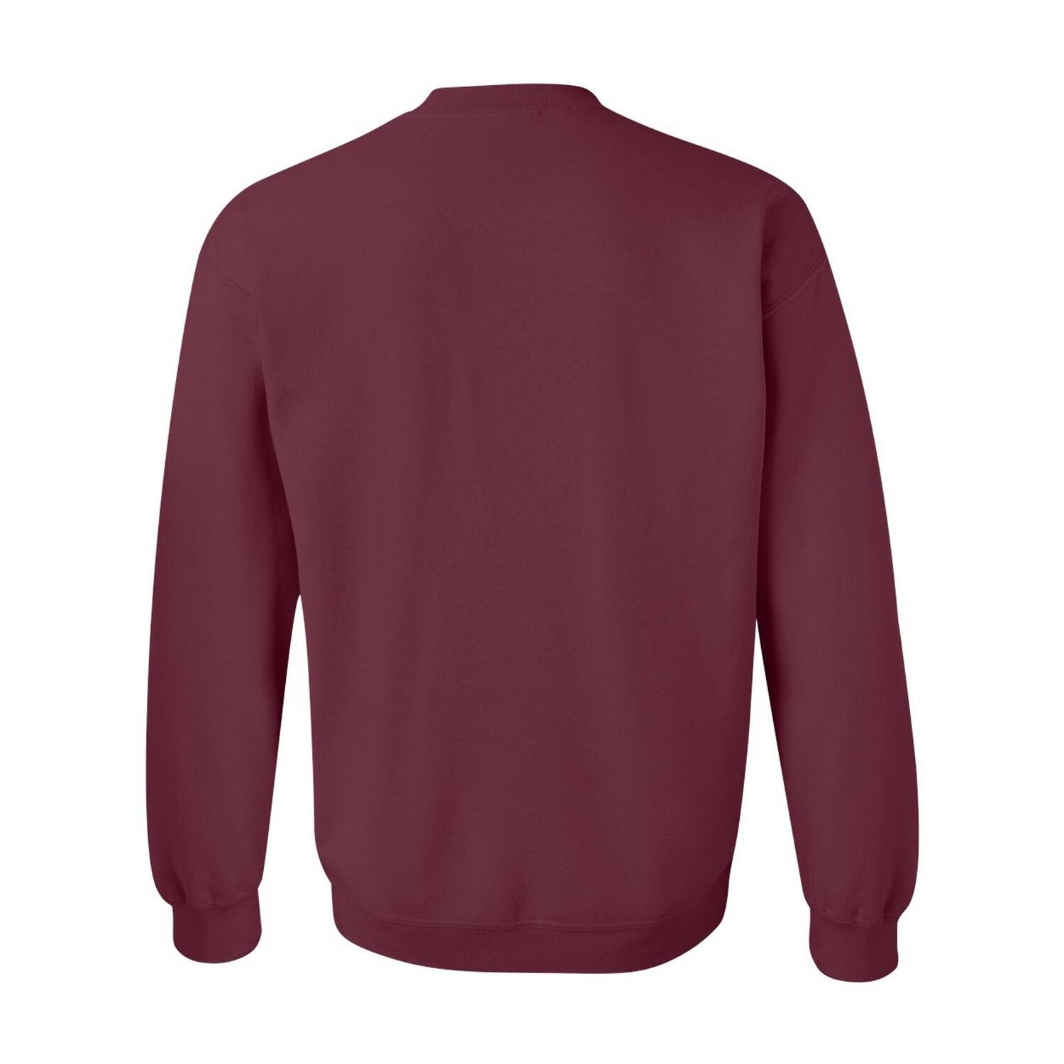 Felpa Girocollo Adulto Unisex Gildan Marrone 2/3