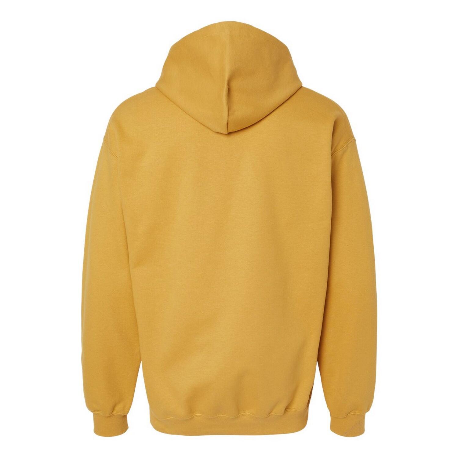 Sweat À Capuche SOFTSTYLE Adulte (Moutarde) 2/2