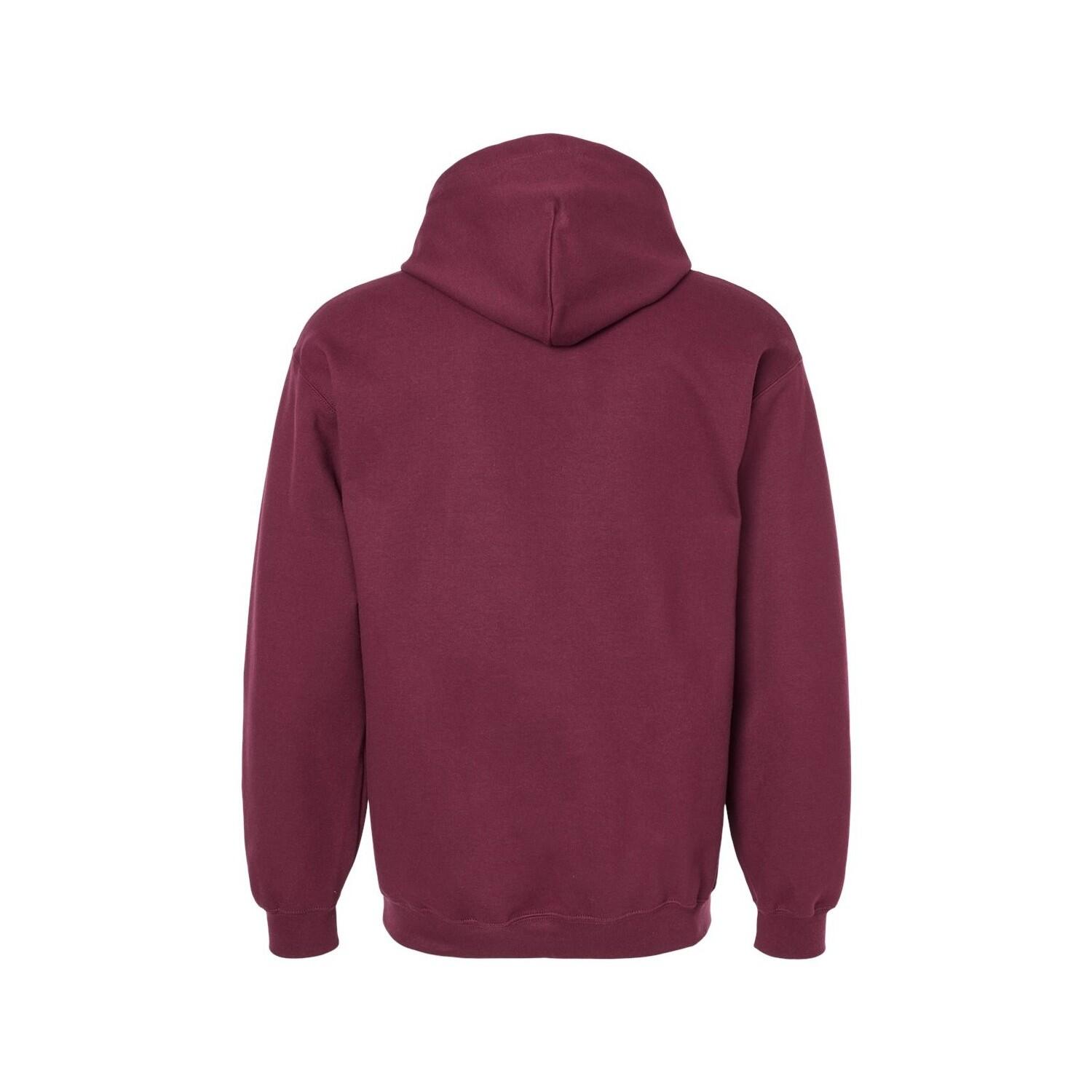 Sweat À Capuche SOFTSTYLE Adulte (Pourpre) 2/2