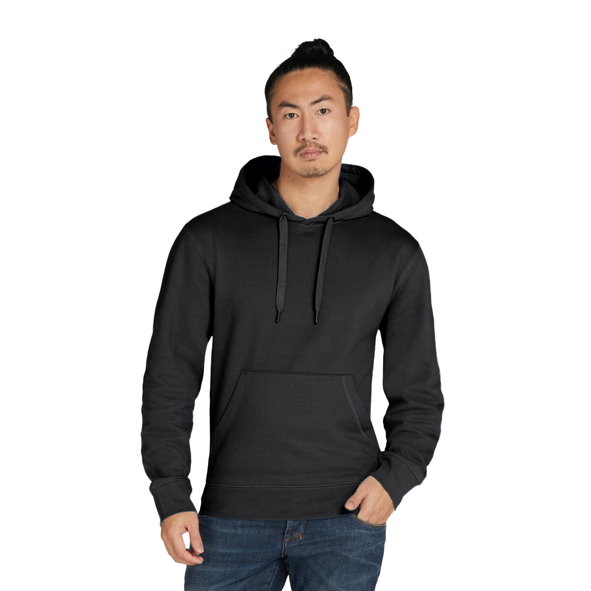Sudadera Signature para Adultos Unisex Negro Oscuro 2/2