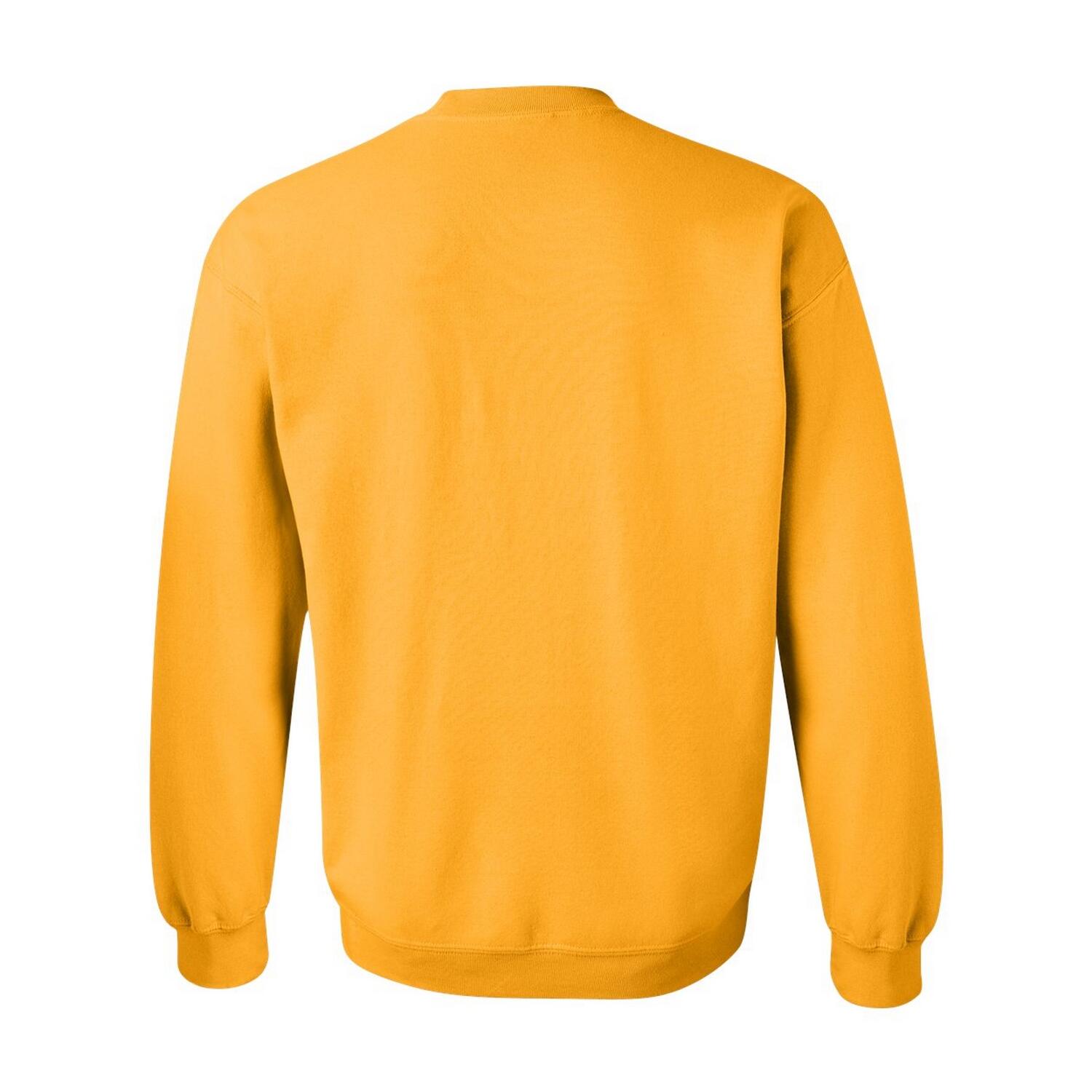 Felpa Girocollo Adulto Unisex Gildan Oro 2/3