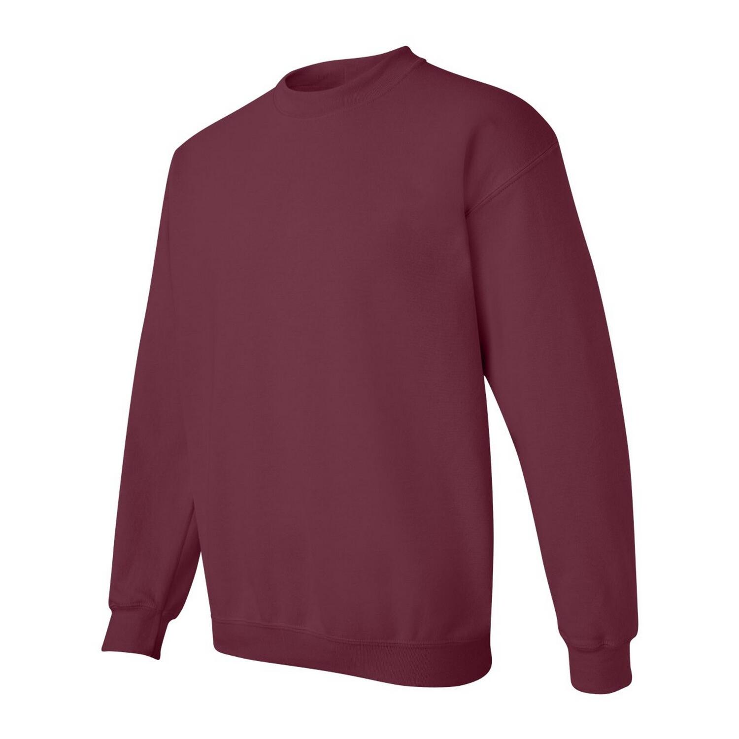 Felpa Girocollo Adulto Unisex Gildan Marrone 3/3