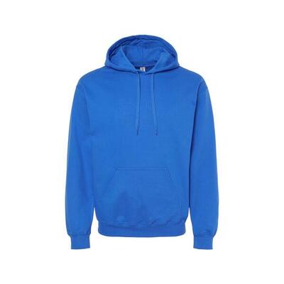 Unisex softstyle fleece midweight hoodie voor volwassenen (militair groen)