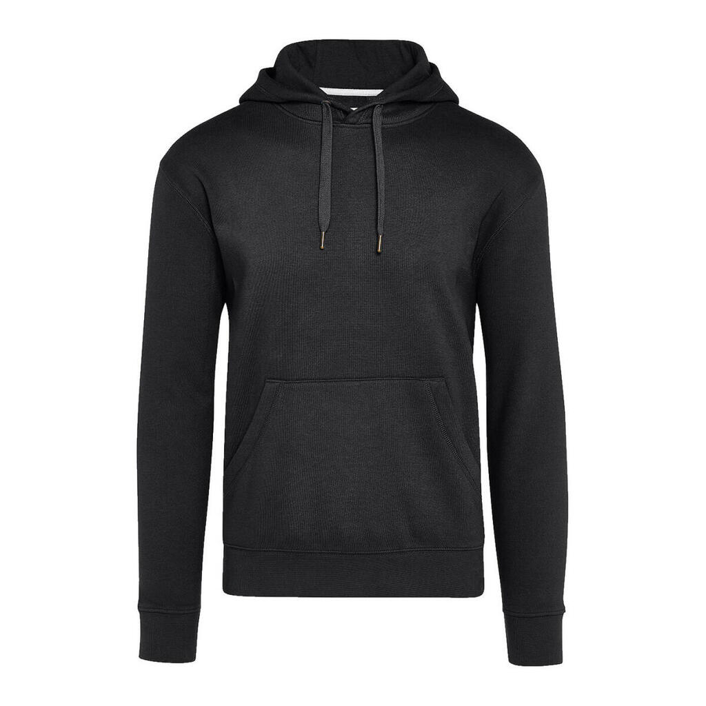 Unisex Adult Sig Tagless Hoodie (Dark Black)