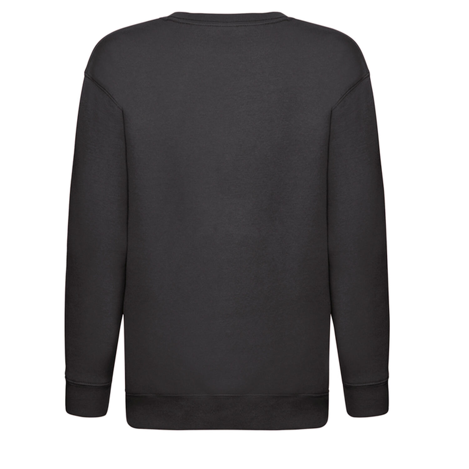 Camisola de malha premium para crianças e jovens (Preto) 2/3