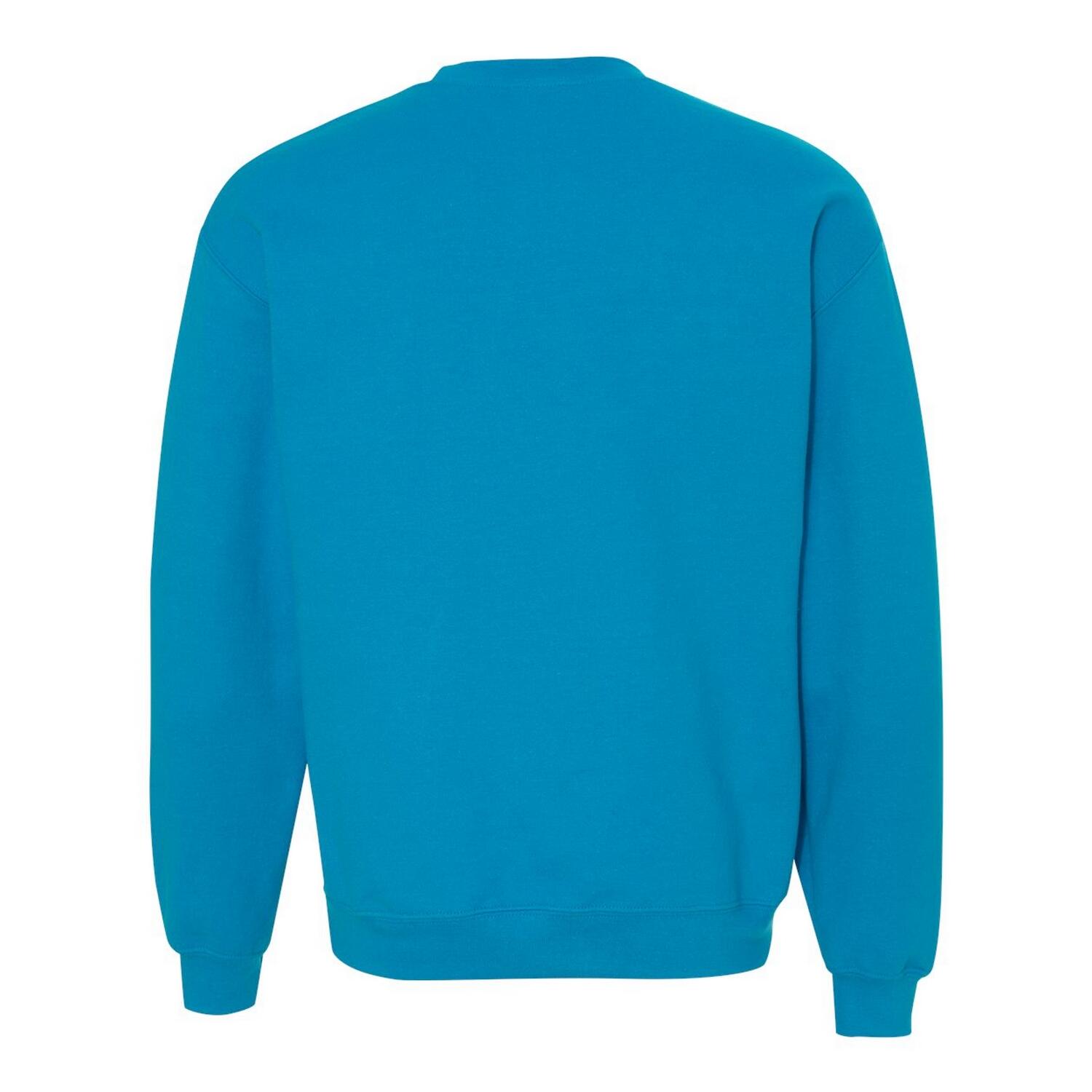 Felpa Girocollo Adulto Unisex Gildan Zaffiro 2/3