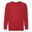 Kinder/Kids Klassiek Sweatshirt met Inzet (Rood)