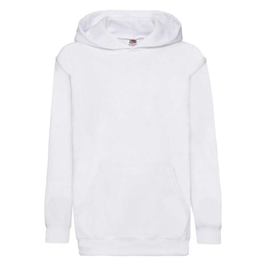 Childrens/Kids Classic 260 Hoodie (White)