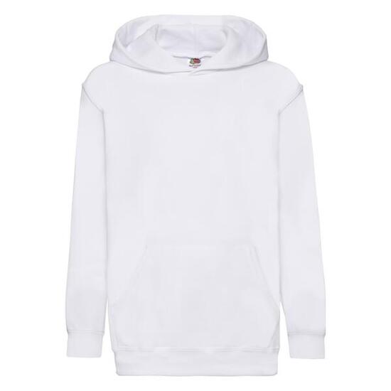 Sweat À Capuche CLASSIC Enfant (Blanc)