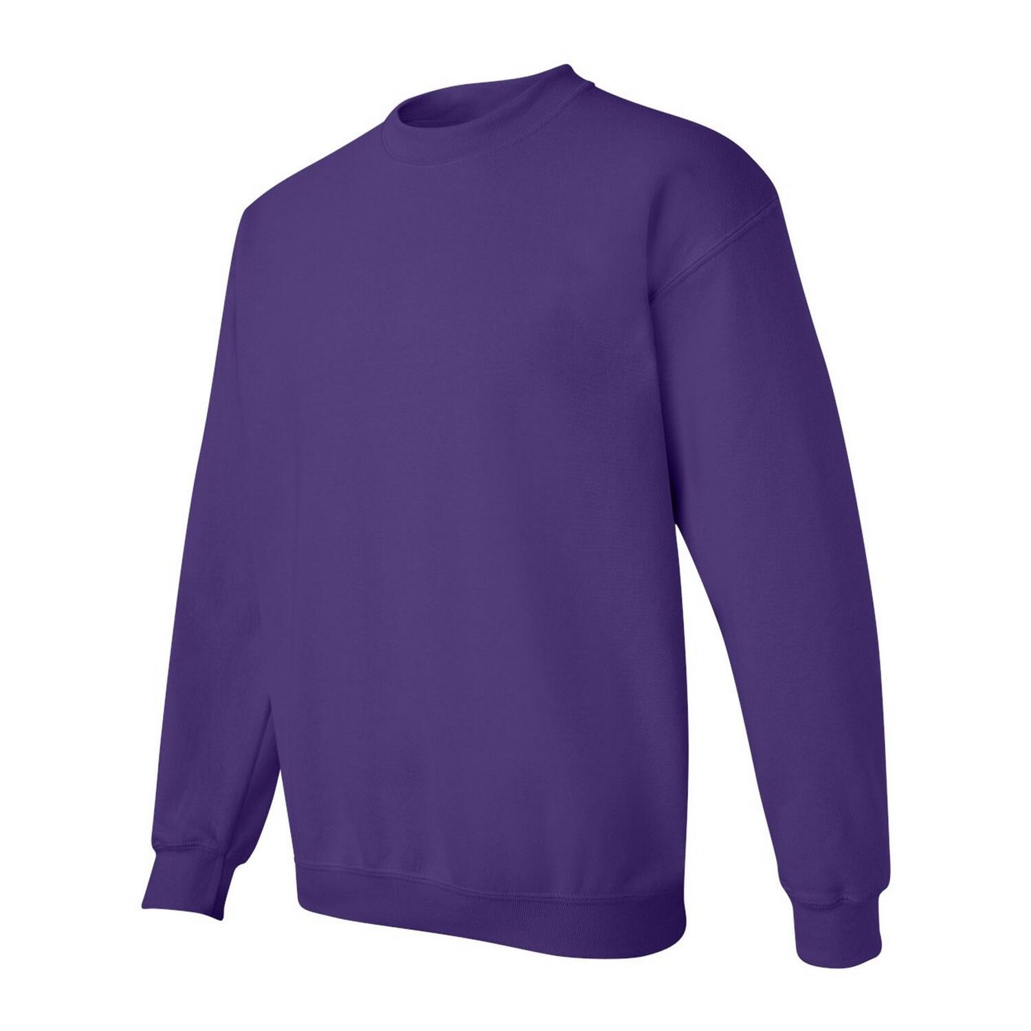 Felpa Girocollo Adulto Unisex Gildan Viola 3/3