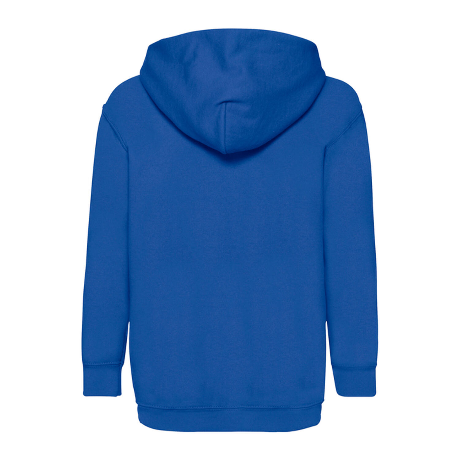 Felpa Con Cappuccio Bambini Fruit Of The Loom Blu Reale 2/3