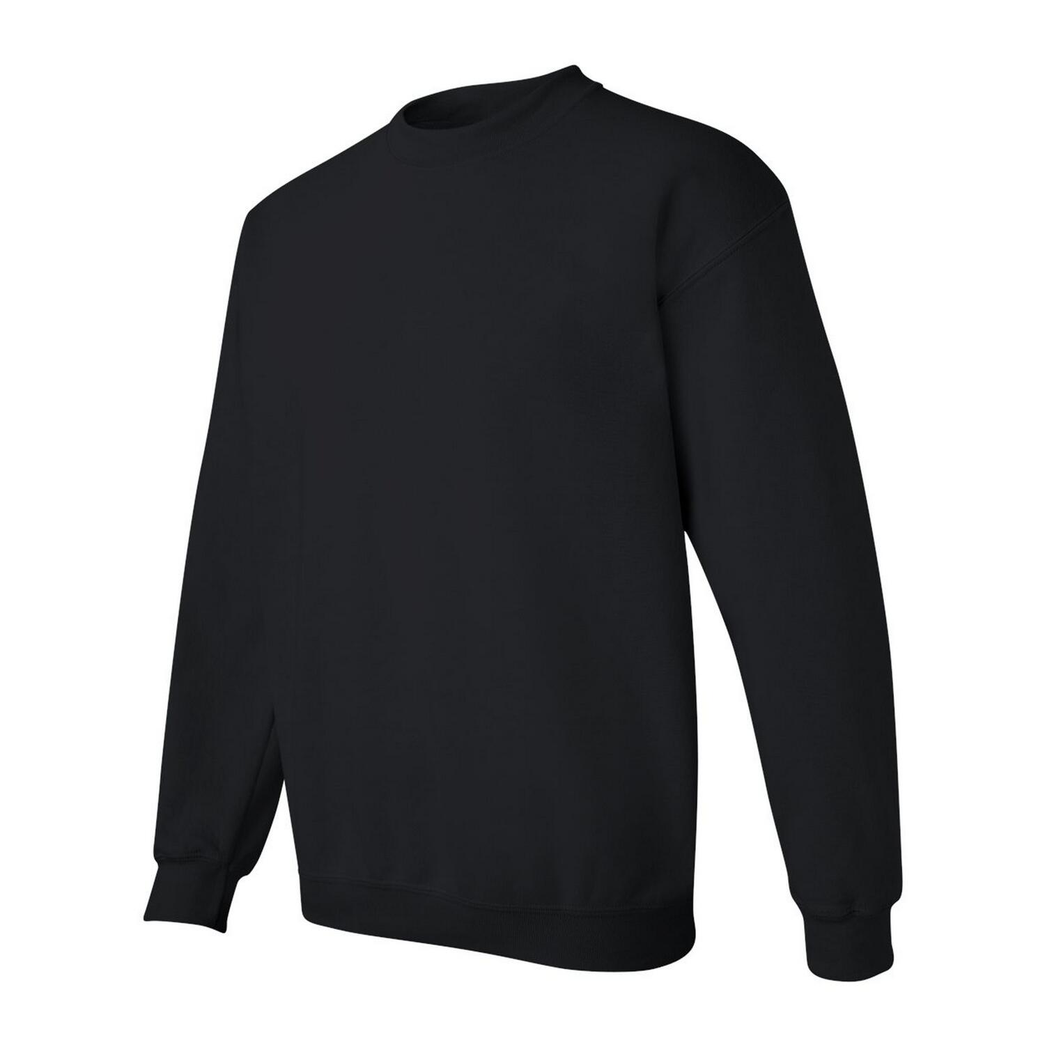 Jersey de Mezcla Pesada para Adultos Unisex Negro 3/3