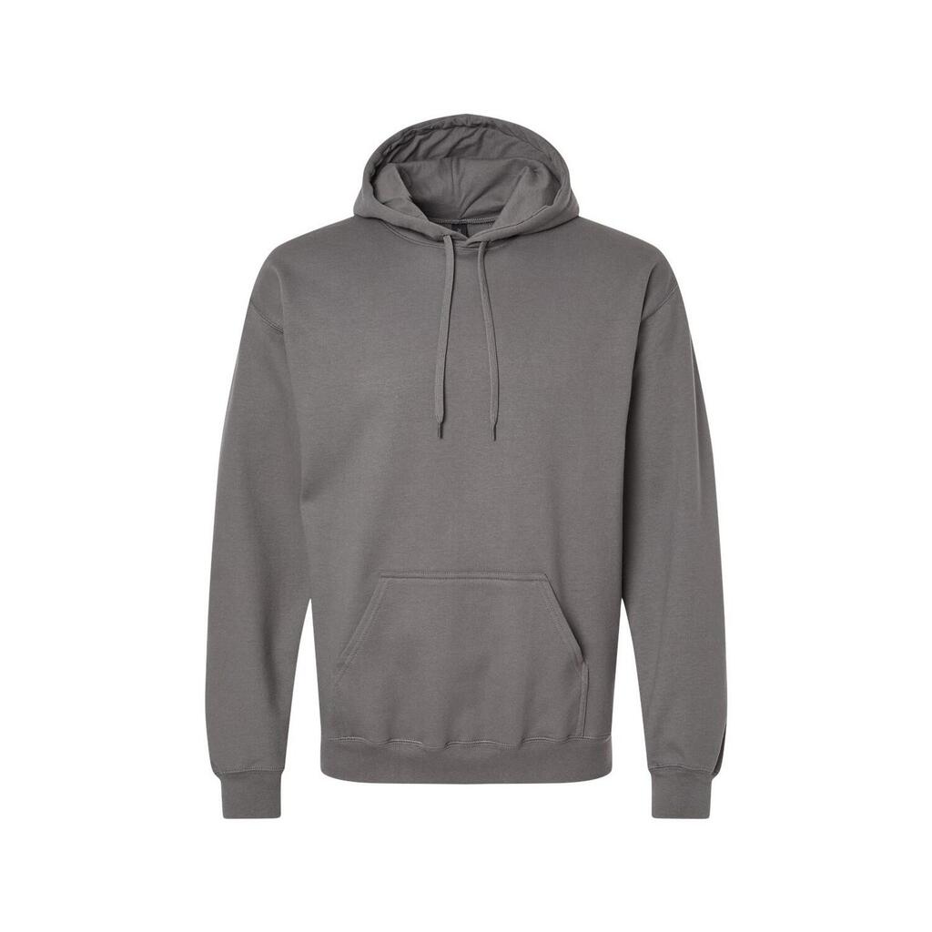 Unisex Adult Softstyle Fleece Midweight Hoodie (Charcoal)