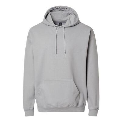 Unisex softstyle fleece midweight hoodie voor volwassenen (militair groen)