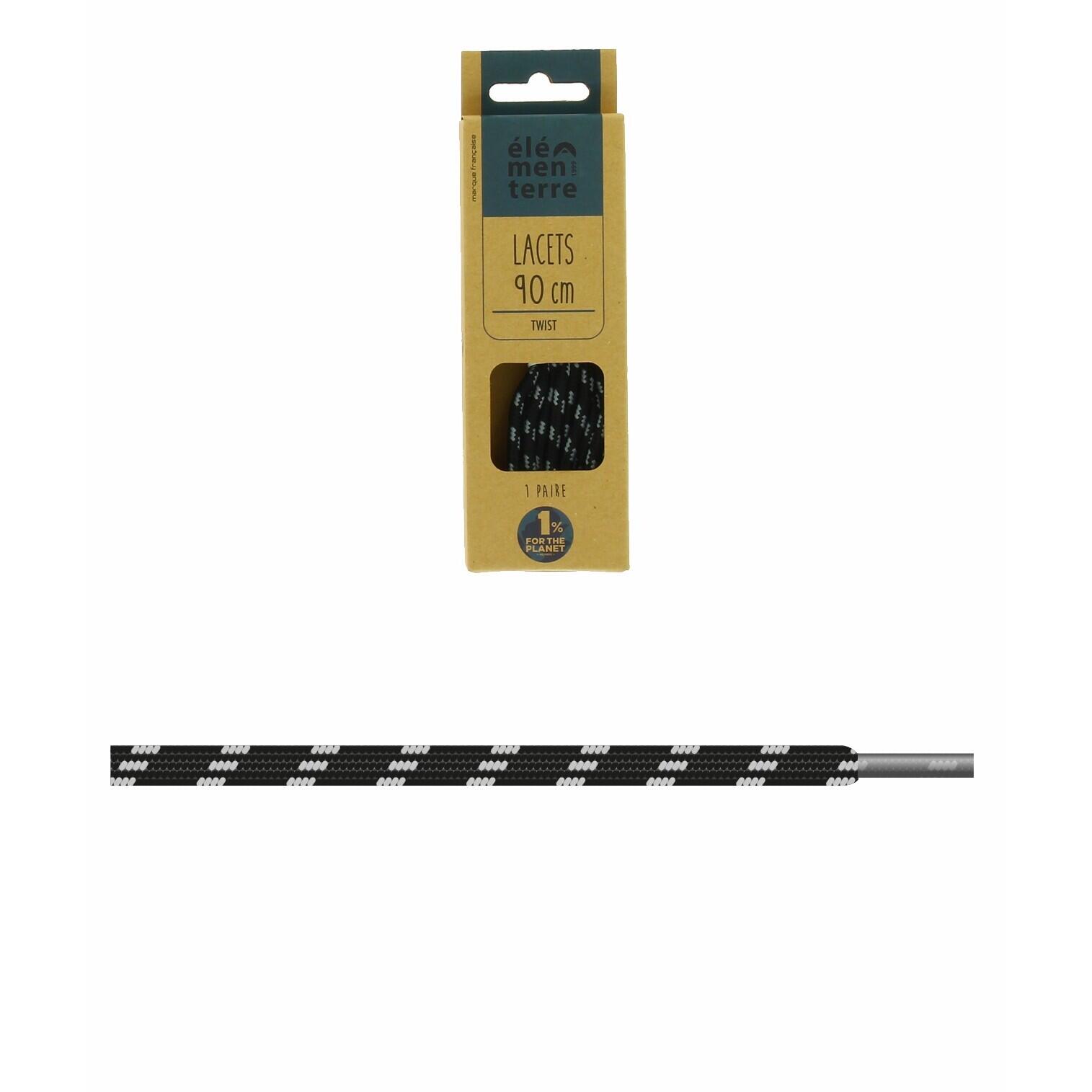 ELEMENTERRE Twist paire de lacets tubulaires