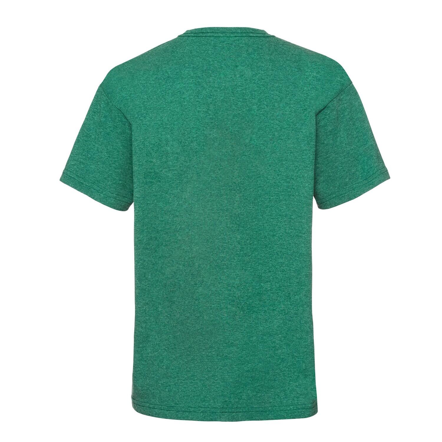 Camiseta Valueweight para Niños/Niñas Verde de Brezo 2/2