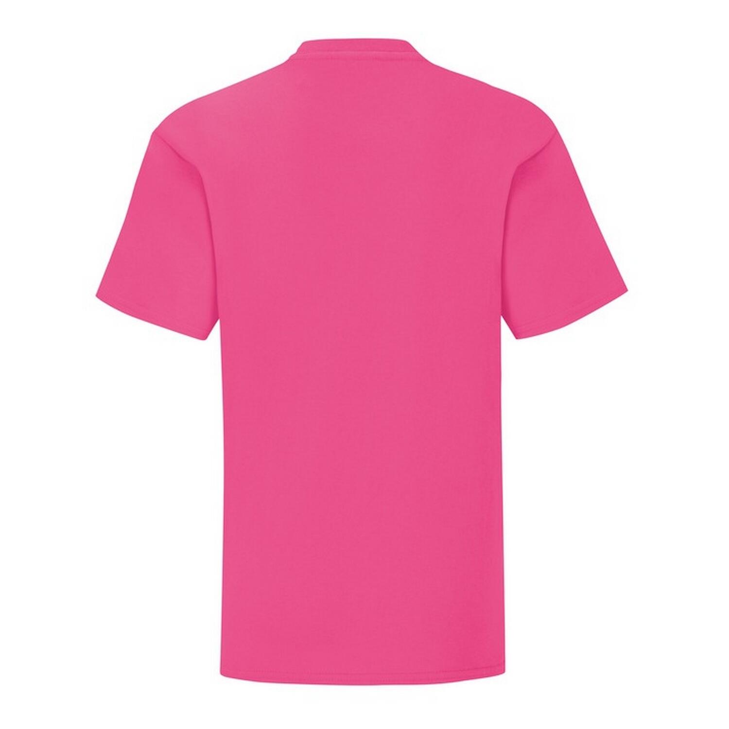 Camiseta Iconic 150 Lisos para Niños/Niñas Fucsia 2/3