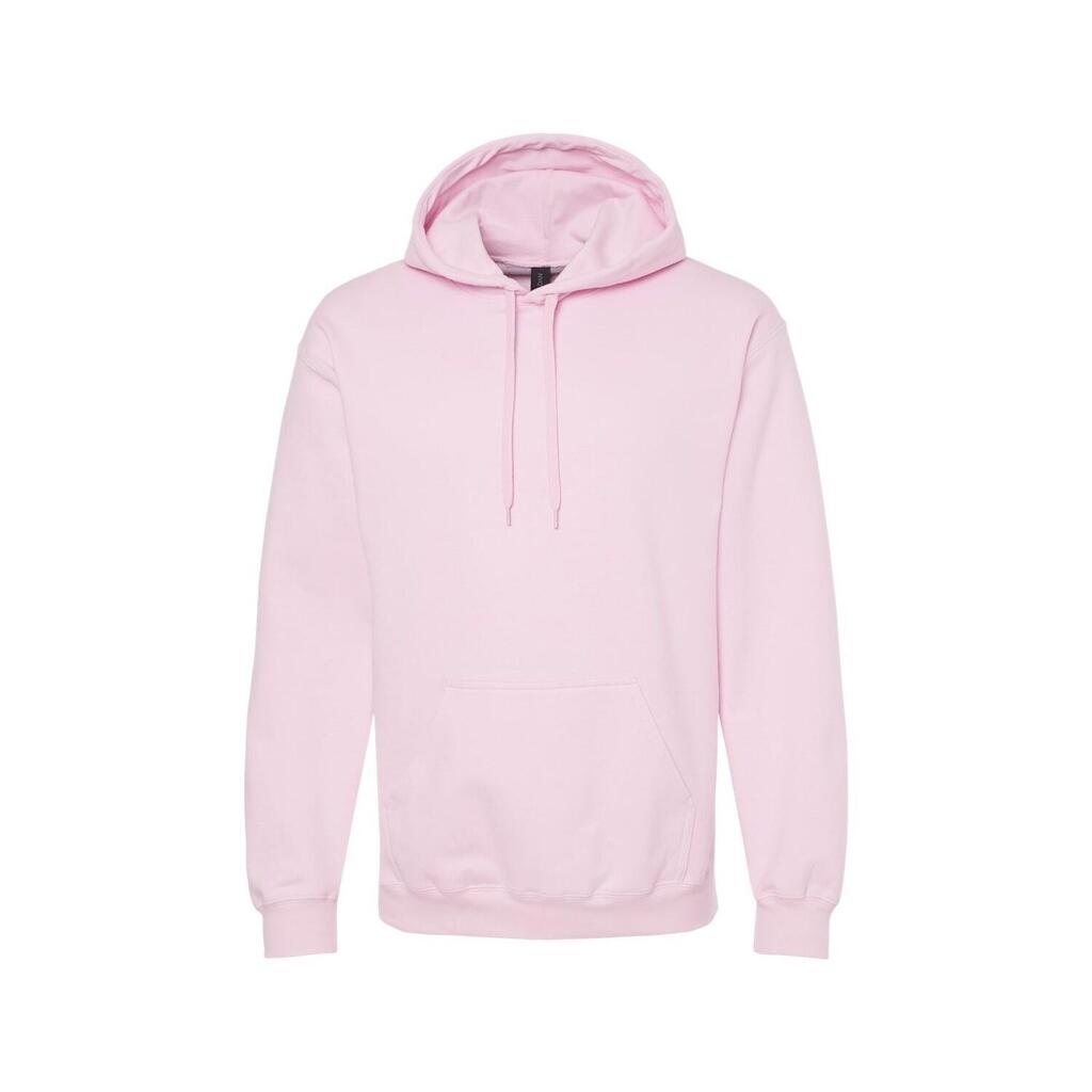 Unisex Adult Softstyle Fleece Midweight Hoodie (Light Pink)