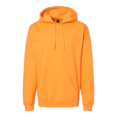 Unisex softstyle fleece midweight hoodie voor volwassenen (militair groen)