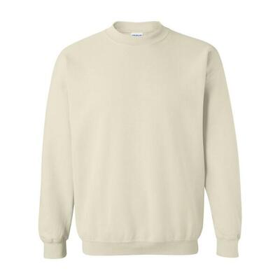 Felpa Girocollo Adulto Unisex Gildan Marrone