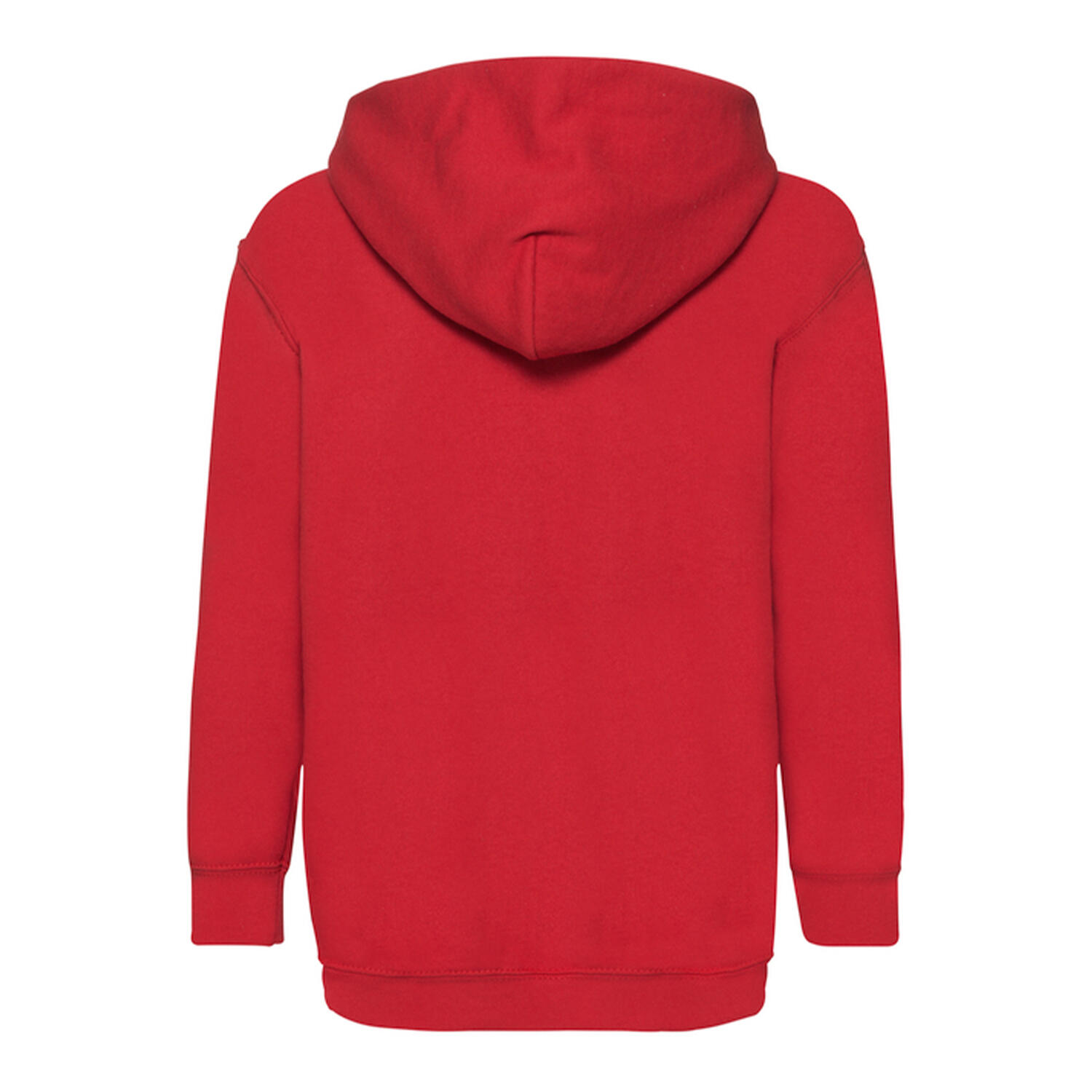 Felpa Con Cappuccio Bambini Fruit Of The Loom Rosso 2/3