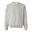 Unisex Adult Sweatshirt met Zware Mouwenhals (Asgrijs)