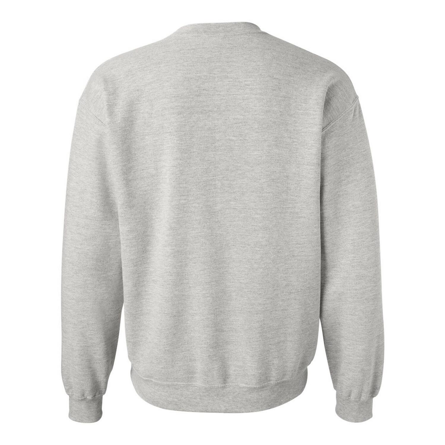 Felpa Girocollo Adulto Unisex Gildan Griggio Cenere 2/3
