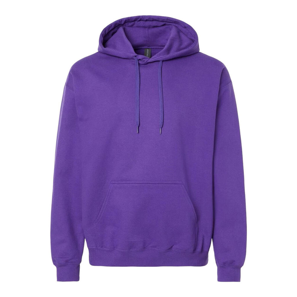 Unisex Adult Softstyle Fleece Midweight Hoodie (Purple)