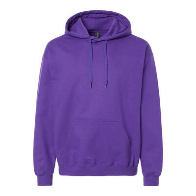 Unisex softstyle fleece midweight hoodie voor volwassenen (militair groen)