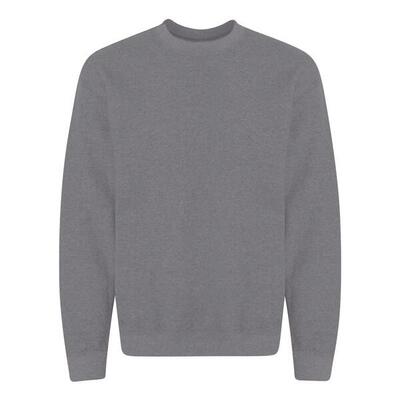 Felpa Girocollo Adulto Unisex Gildan Grigio Freddo