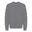 Unisex Adult Sweatshirt met Zware Mouwenhals (Grafiet Heide)